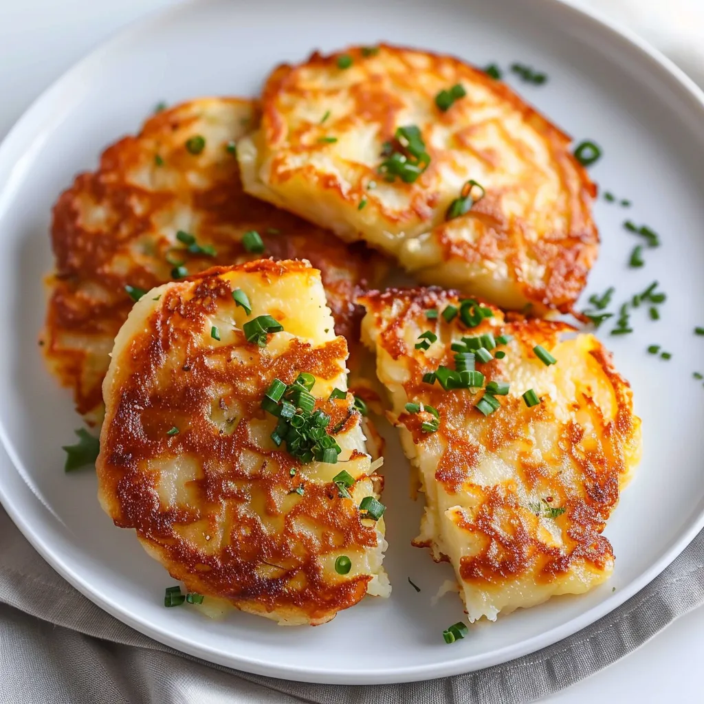 Galettes de pommes de terre traditionnelles alsaciennes