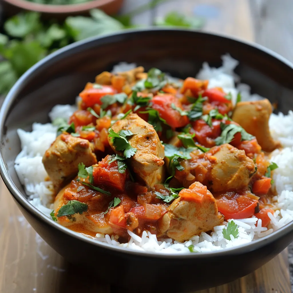 Délicieux Poulet exotique au coco