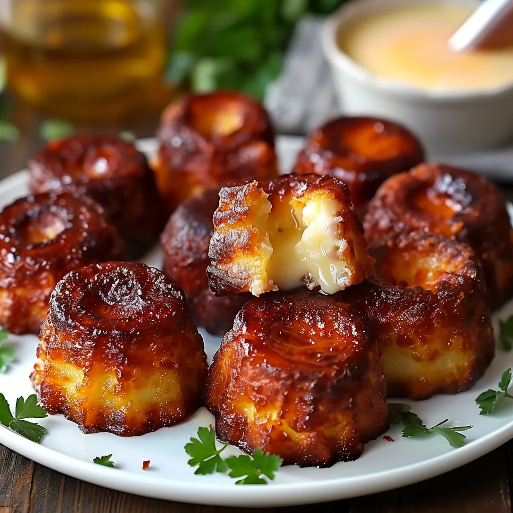 Petits cannelés au chorizo et fromage de brebis