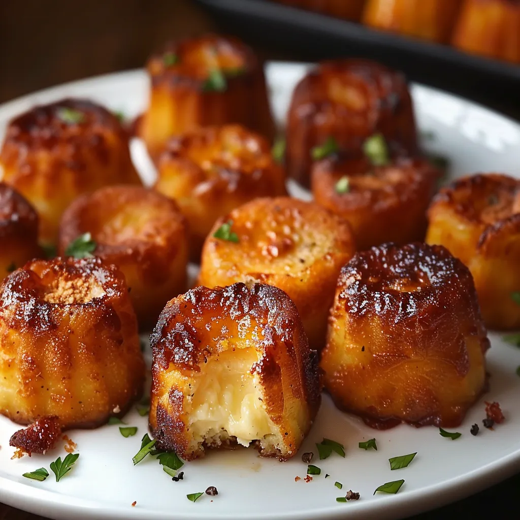 Recette des Madeleines salées au jambon et Comté