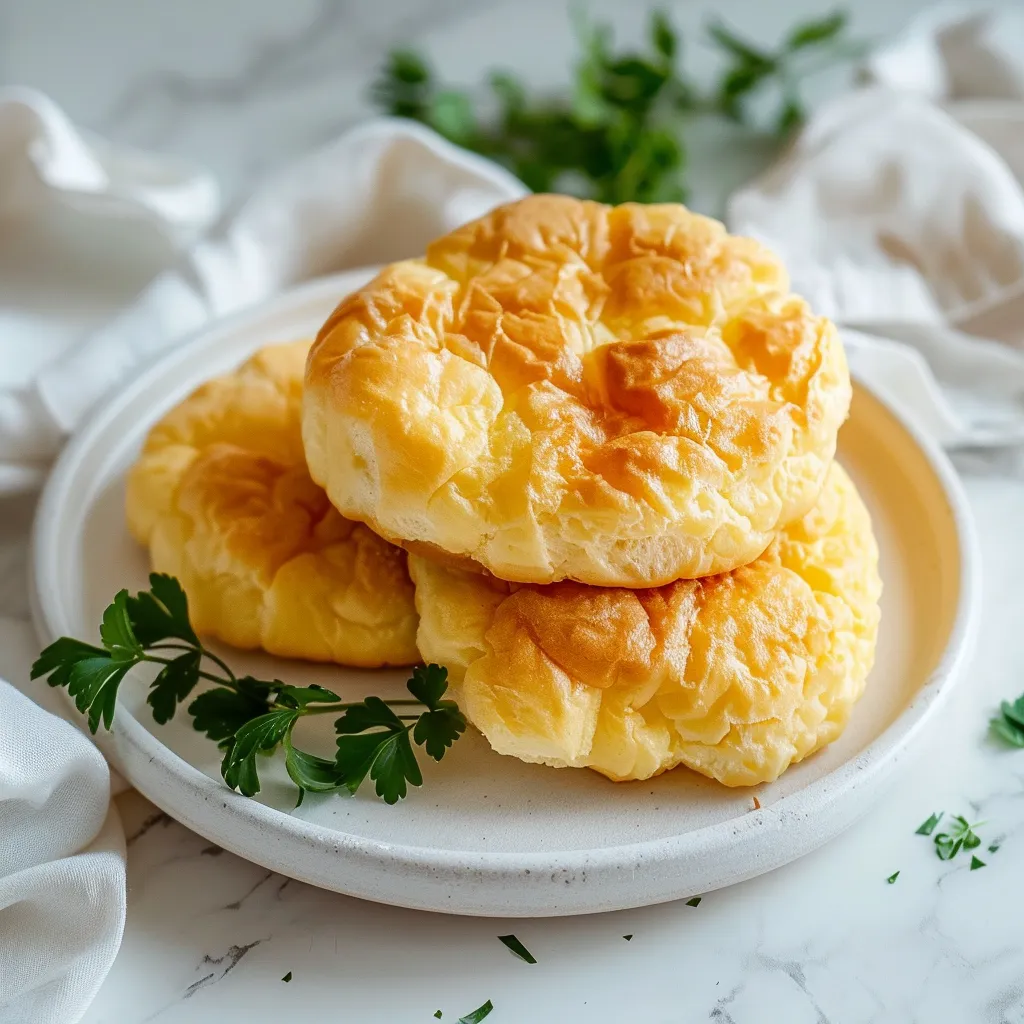 Cloud Bread au Fromage Blanc Fait Maison