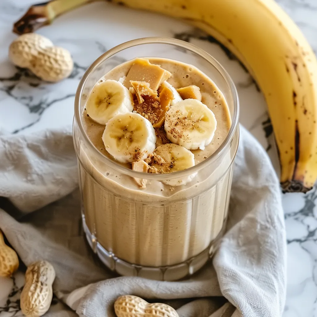 Smoothie crémeux banane et Dakatine