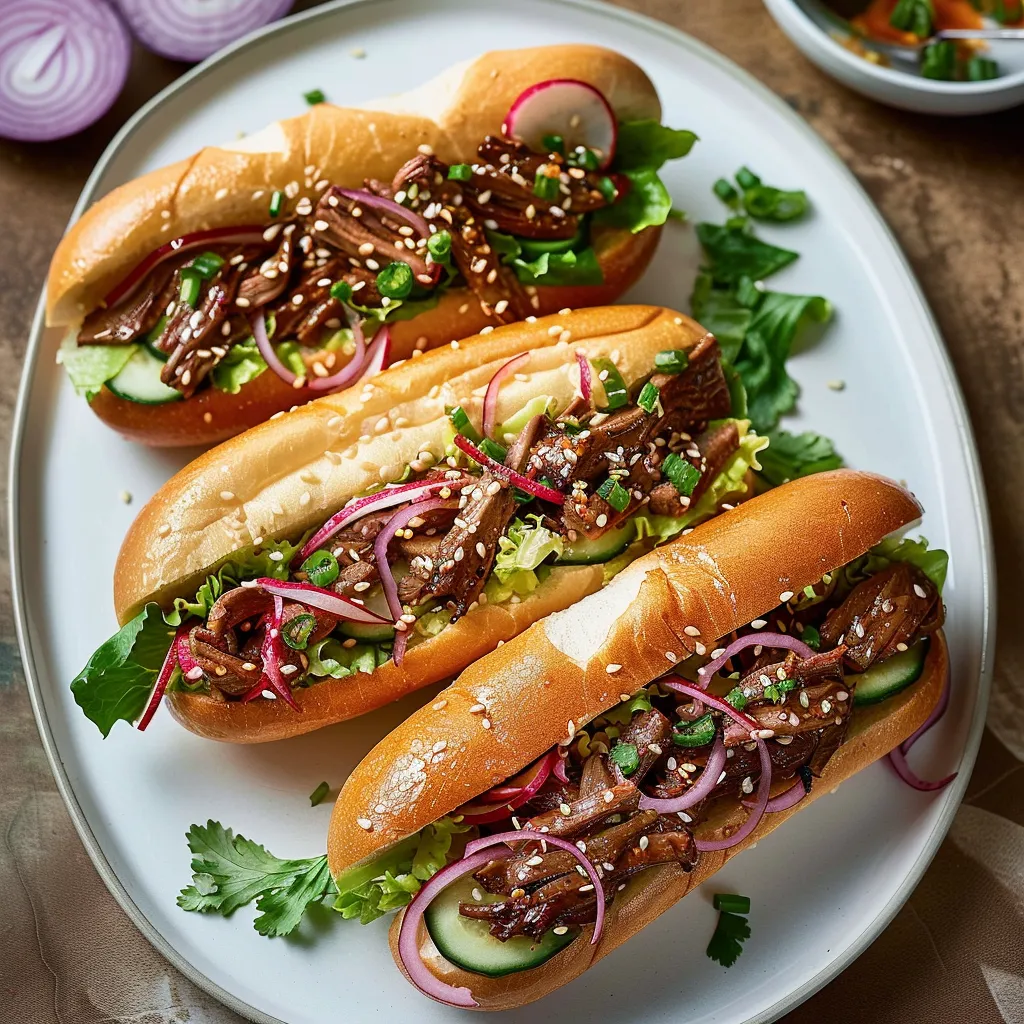 Sandwich Fusion Bœuf Bourguignon