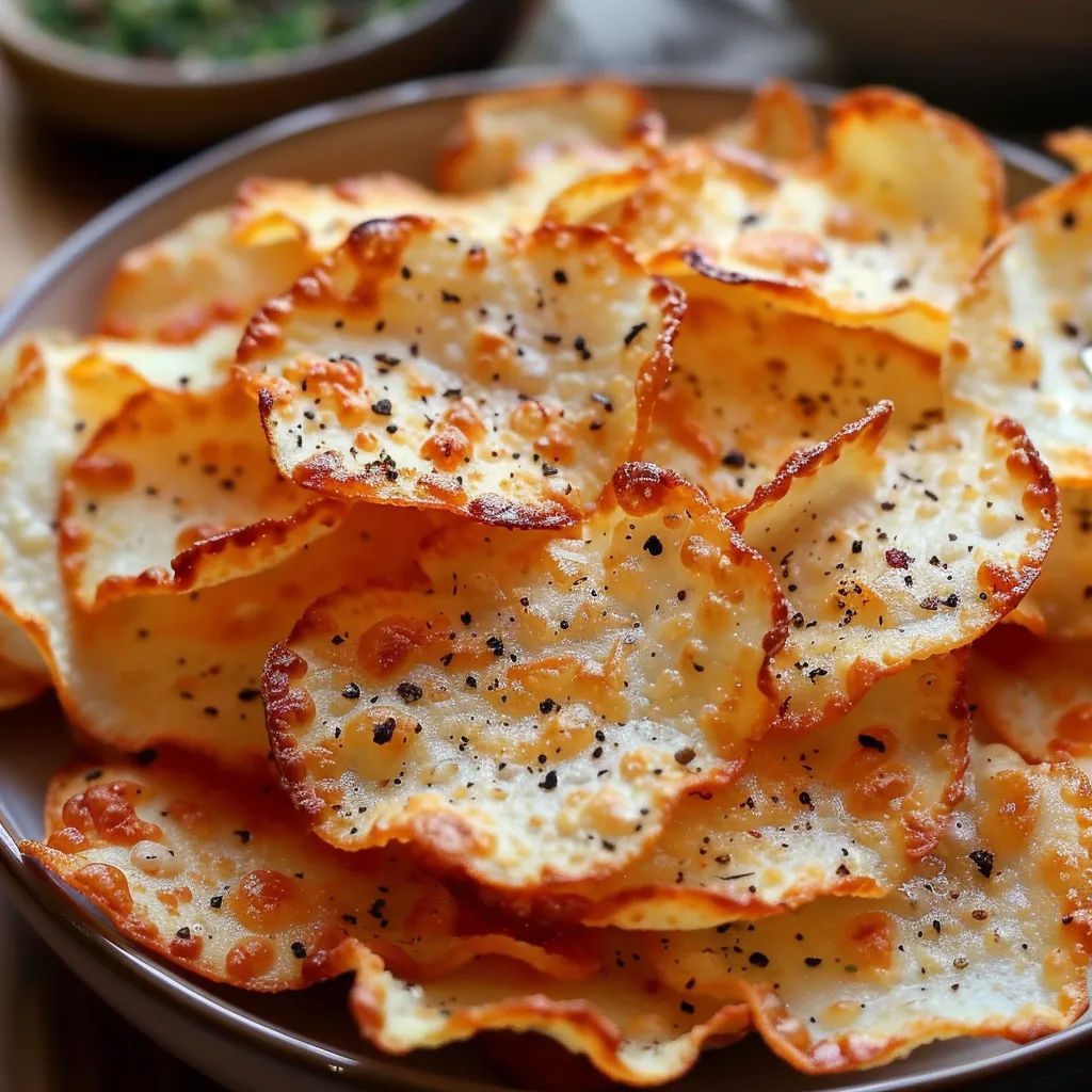 Chips croquantes au Fromage Blanc