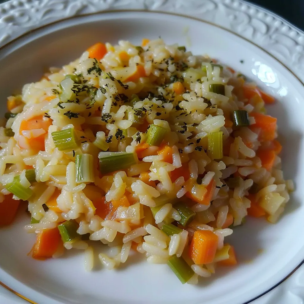Pilaf de Riz aux Légumes de Saison
