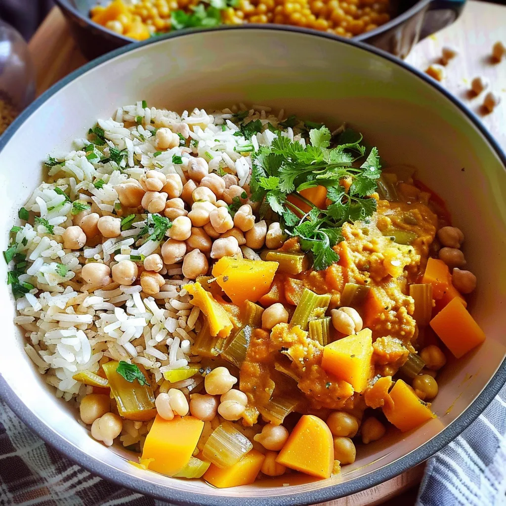 Savoureux Curry Légumes d'Hiver