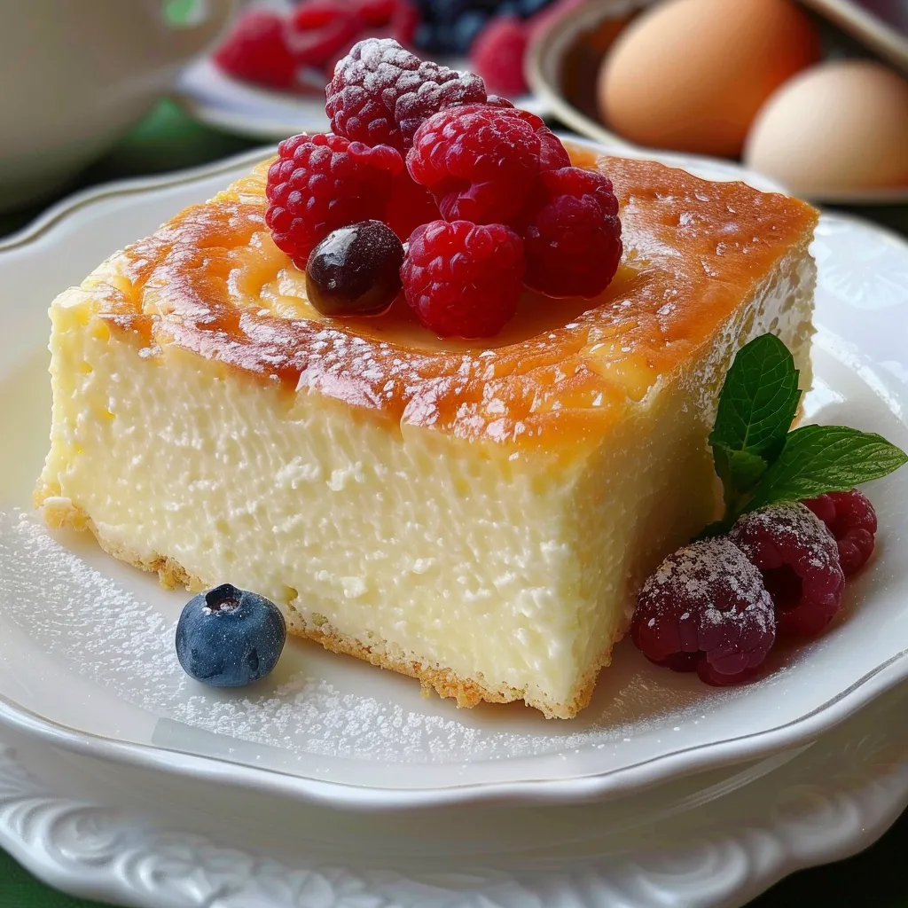 Un gâteau fondant au yaourt et à deux œufs