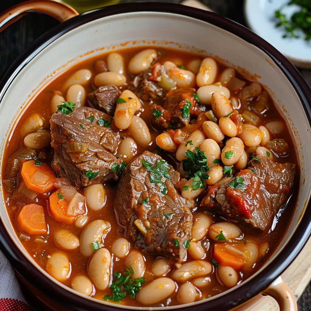 Cassoulet Méditerranéen aux Cocos de Paimpol