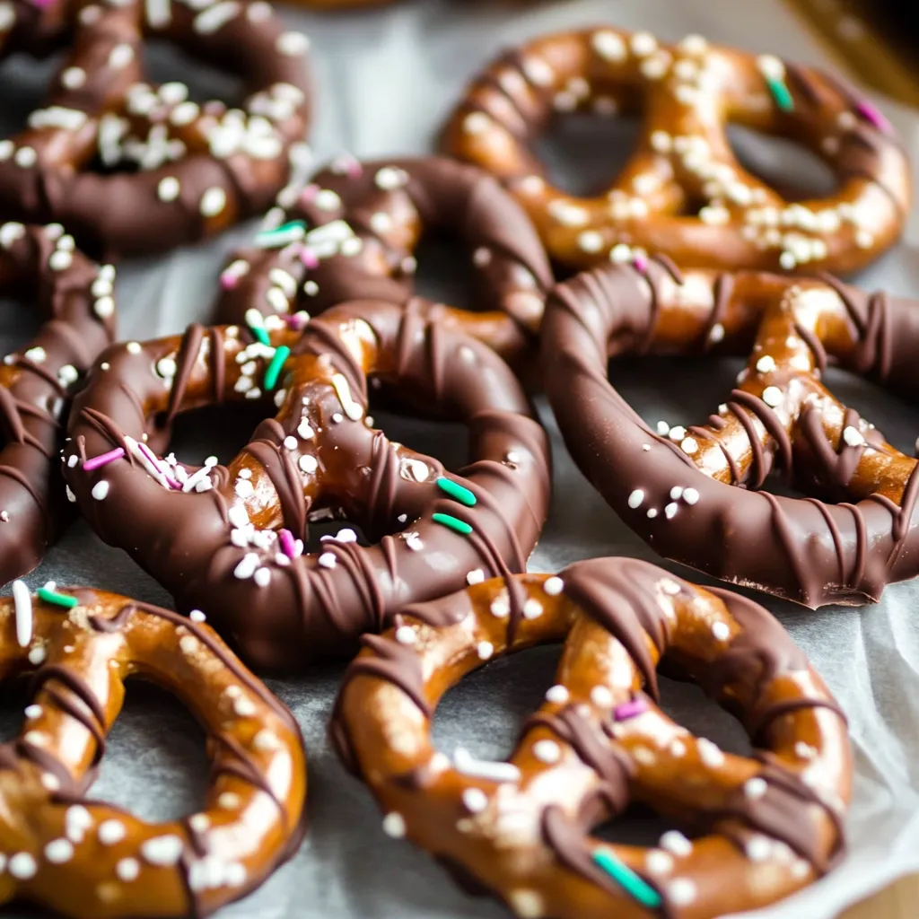 Recette de Bretzels au Chocolat