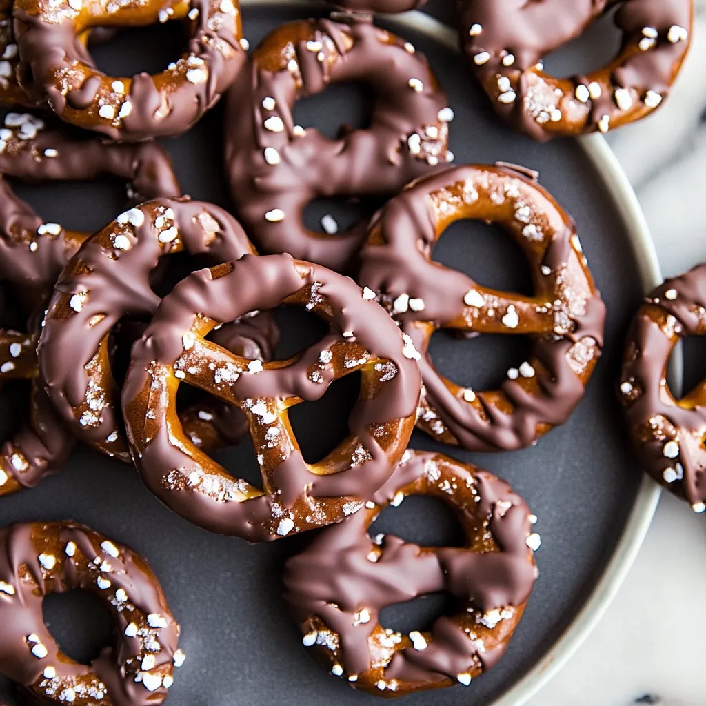 Recette Facile de Bretzels Chocolatés