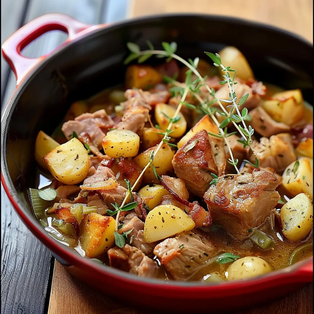 Navarin d'agneau aux haricots blancs | Recette traditionnelle française