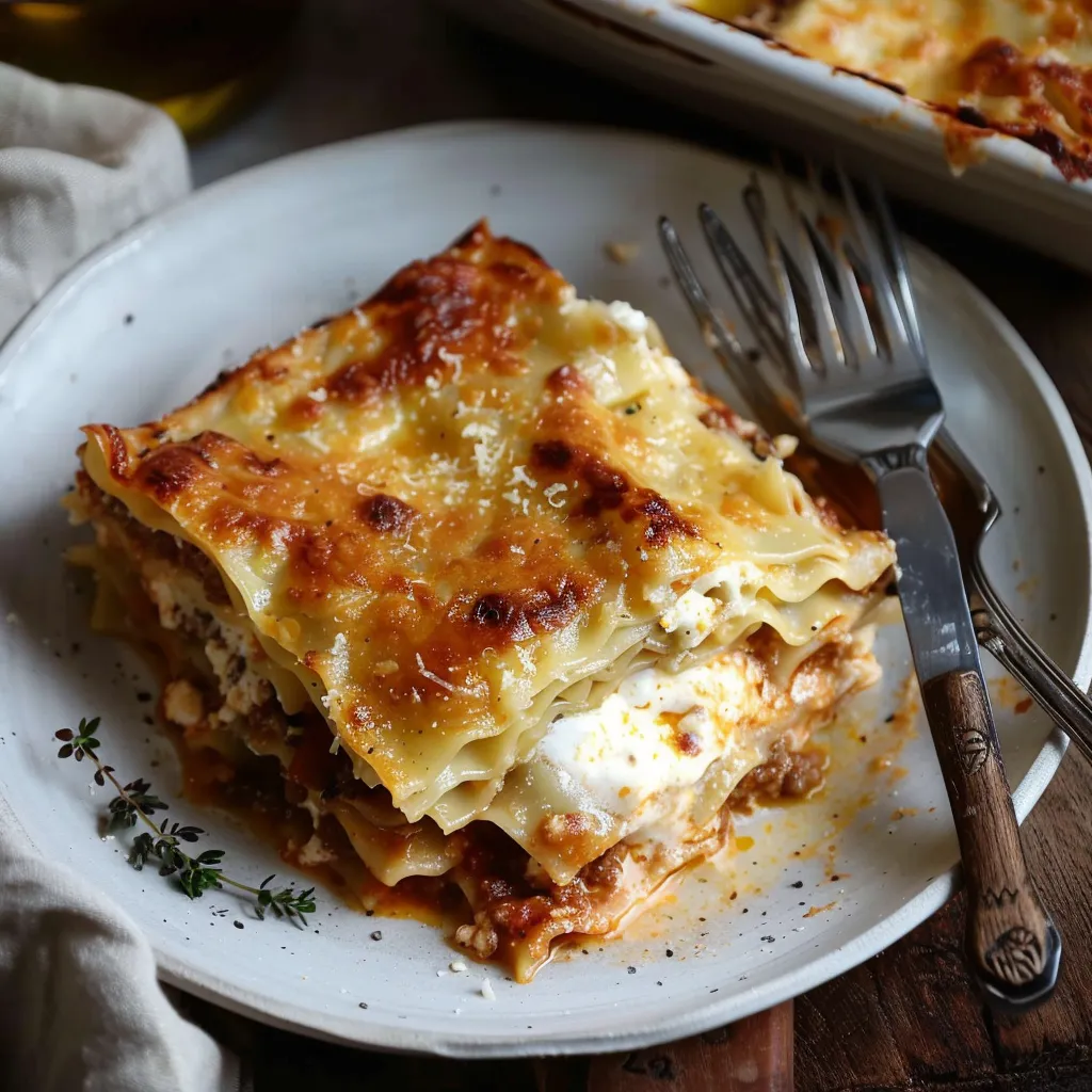 Lasagnes fraîches maison