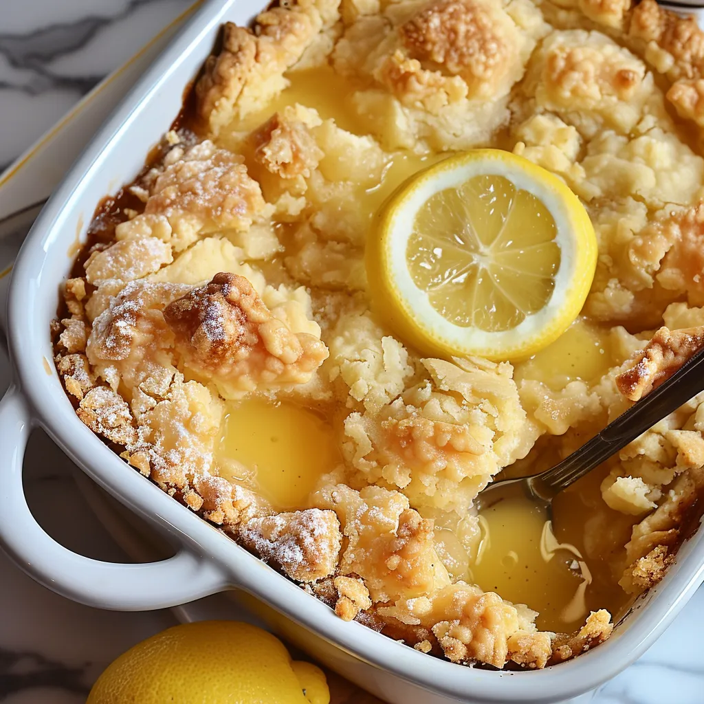 Crumble au Citron