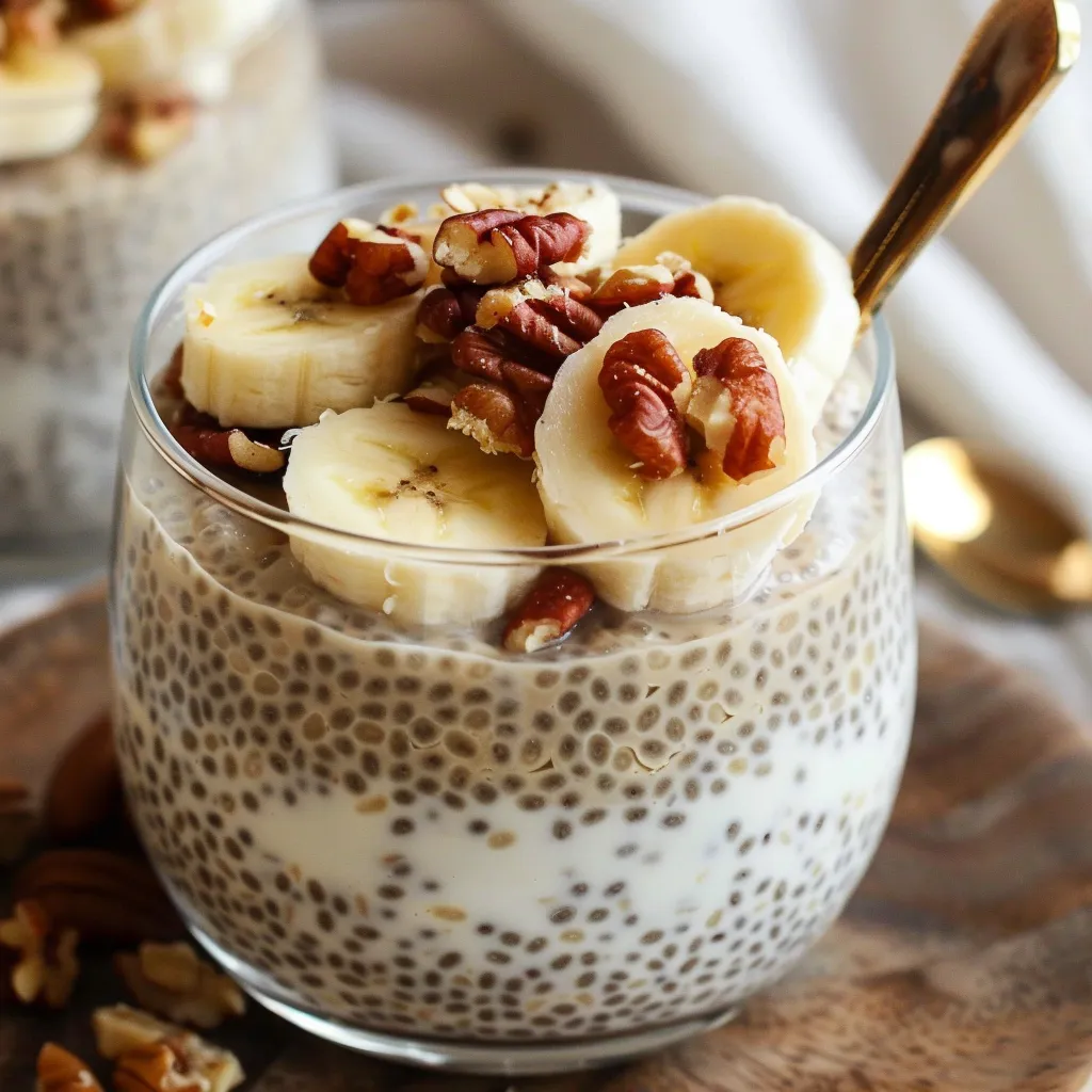 Pudding Banane et Chia