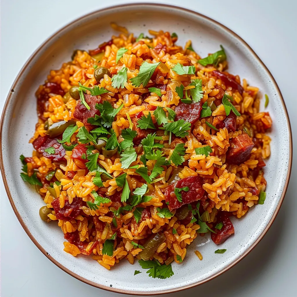 Riz à l'espagnole au chorizo et lardons | Recette traditionnelle