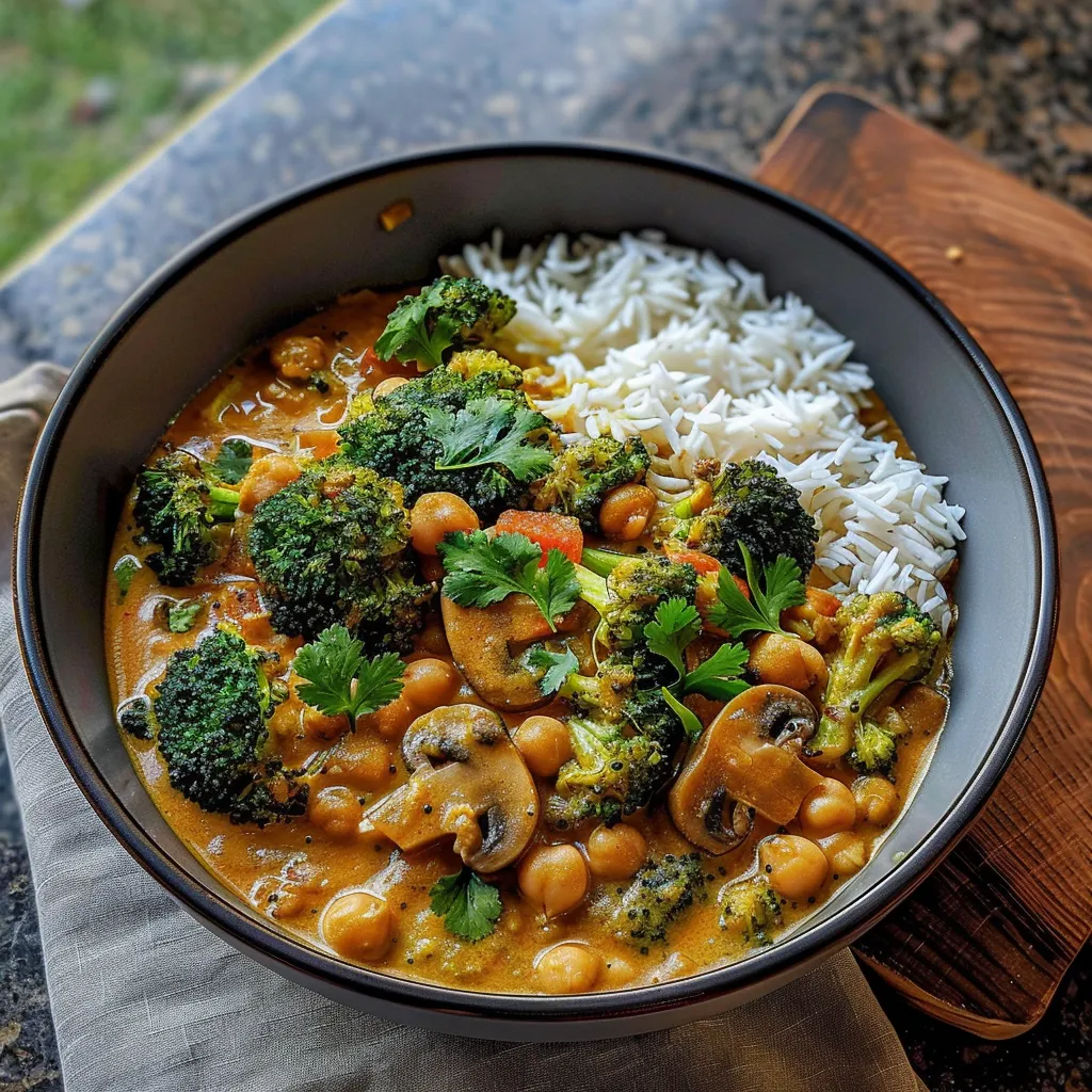 Curry Végétarien Onctueux