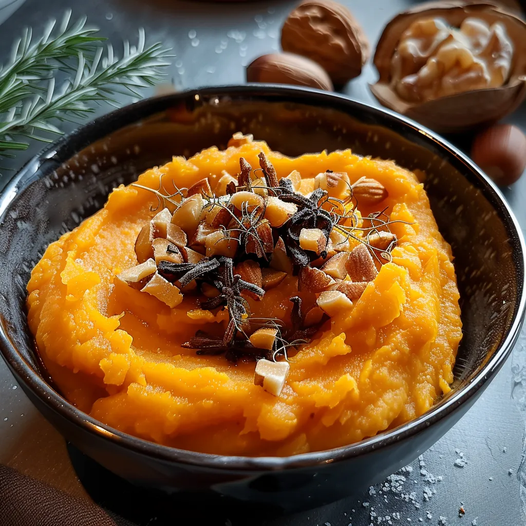 Purée de Patates Douces aux Marrons - Recette Gastronomique