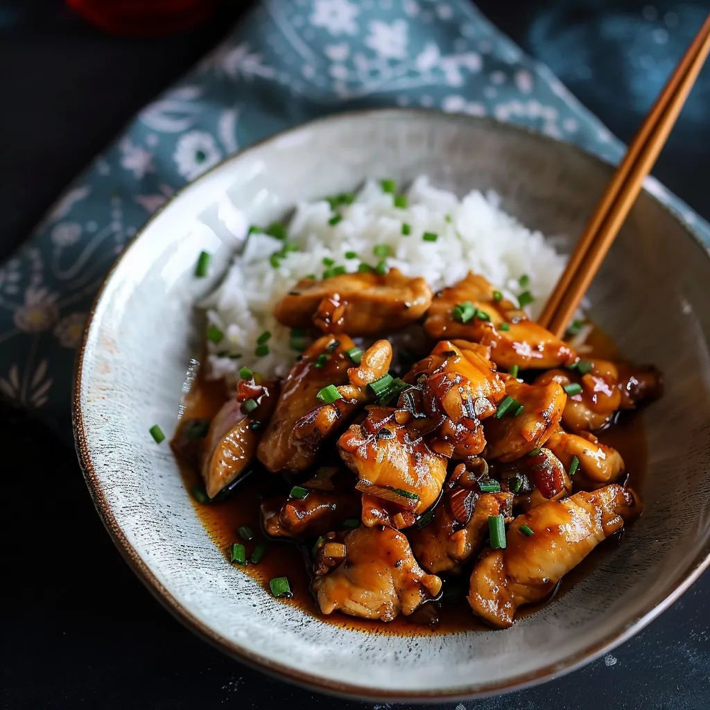 Poulet au Gingembre Frais - Recette Traditionnelle