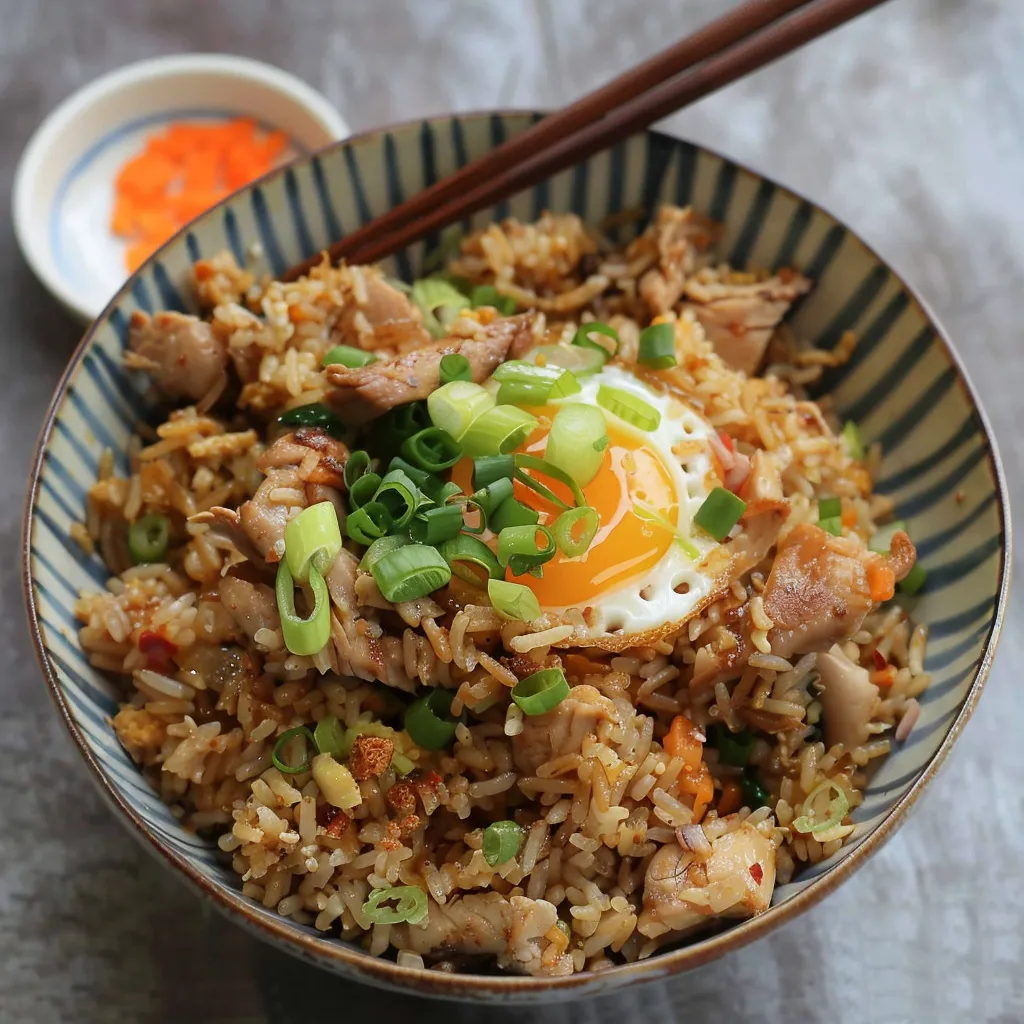 Riz Sauté à la Cantonaise Traditionnel