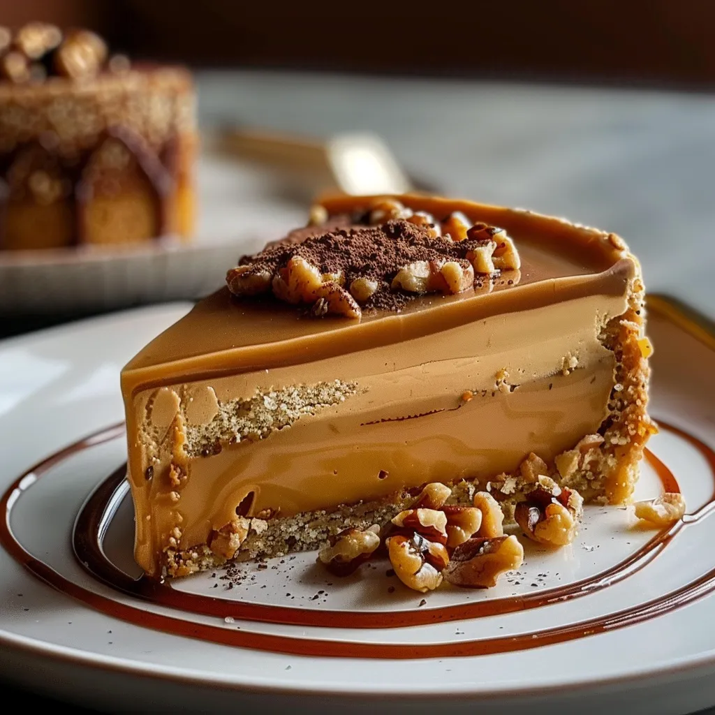 Gâteau Café Caramel Fait Maison