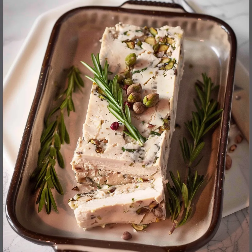 Terrine de Volaille aux Pistaches - Recette Traditionnelle