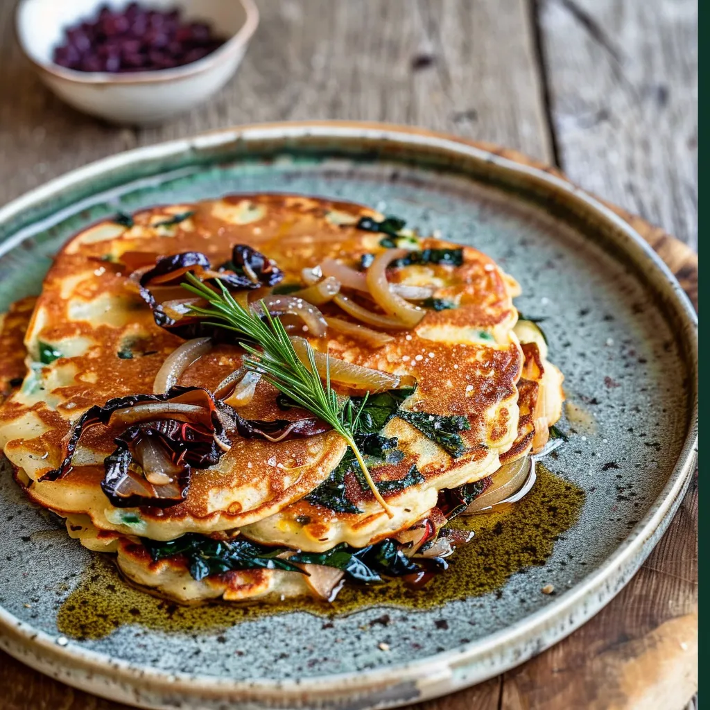 Crêpes de Lentilles Corail aux Légumes