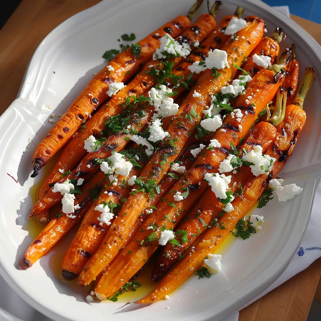 Légumes rôtis au four avec épices et fêta