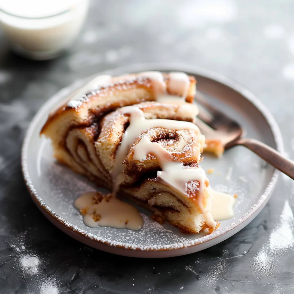 Gâteau Roulé à la Cannelle Géant