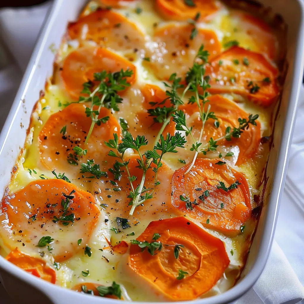 Savoureux Gratin de Carottes