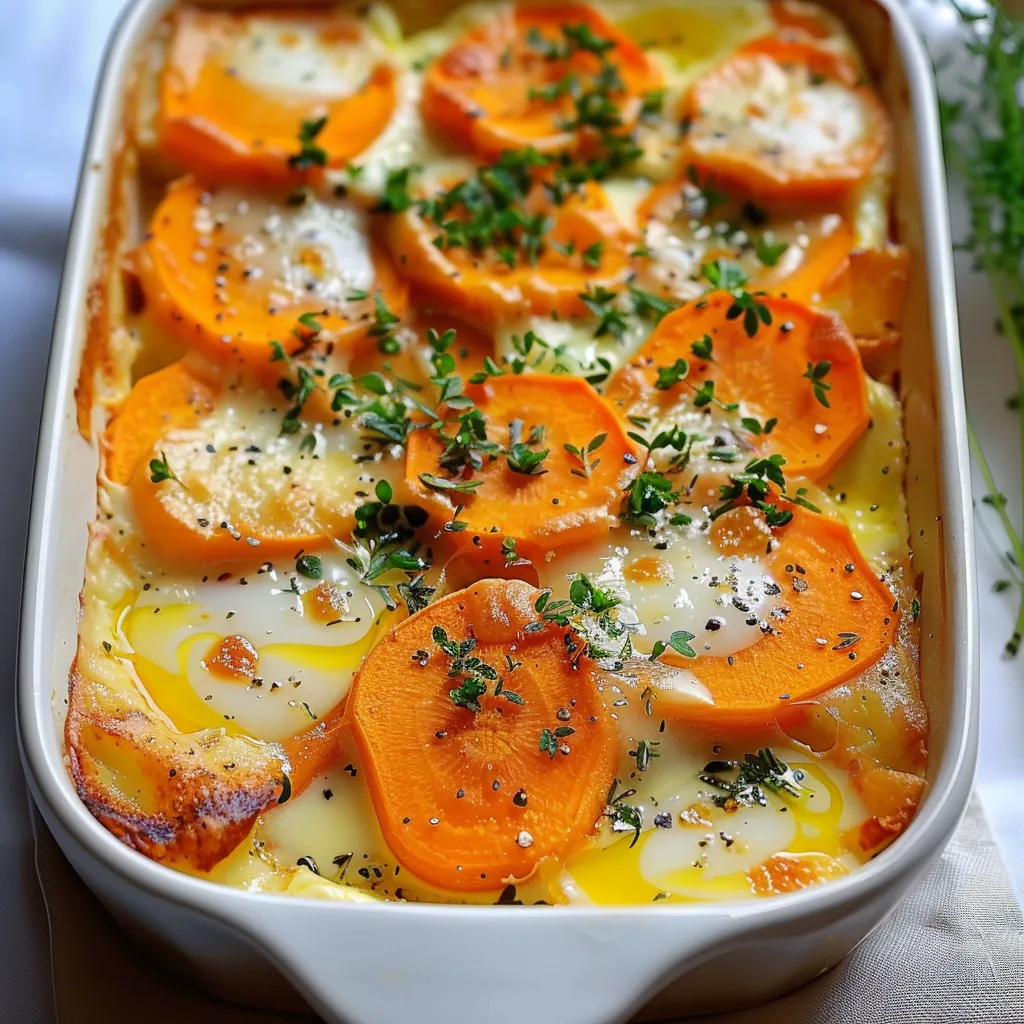 Gratin de Carottes Léger - Version Moderne et Saine