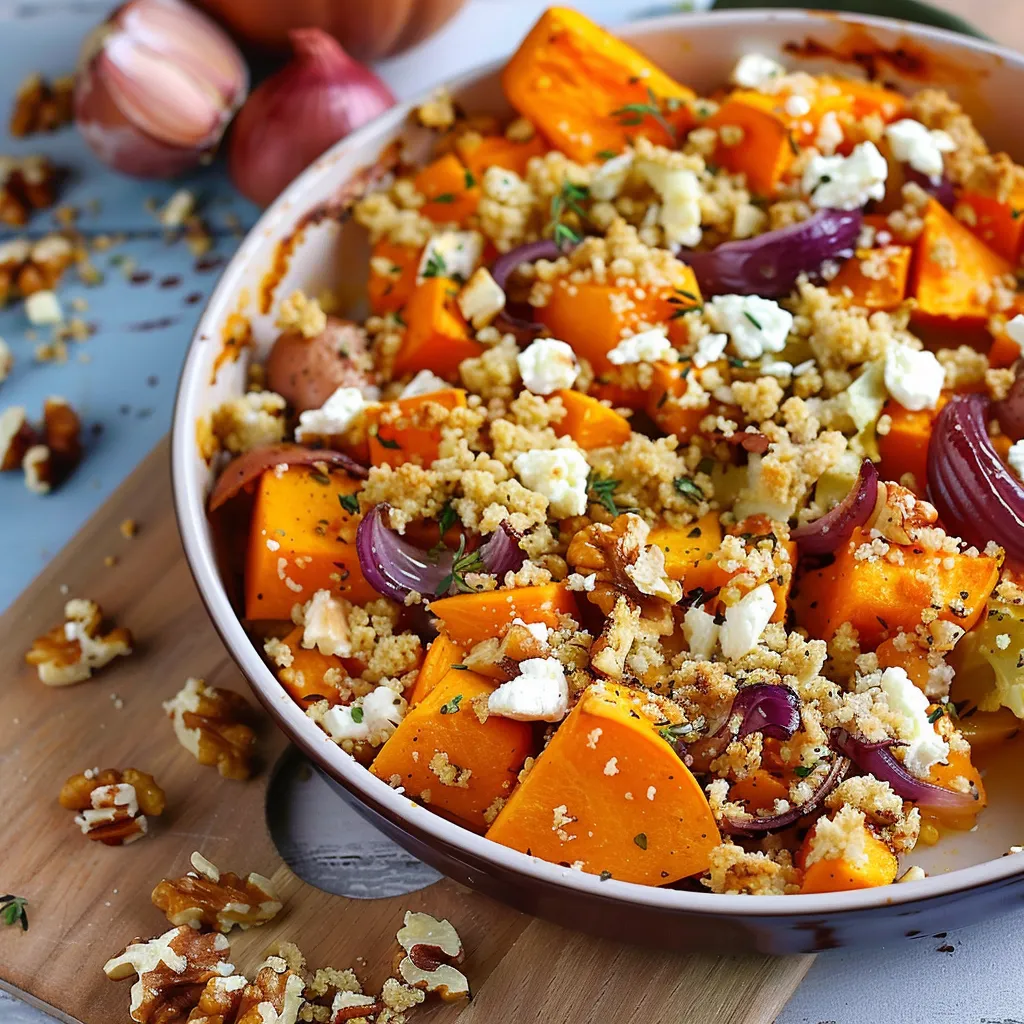 Crumble aux Légumes d'Hiver - Plat Végétarien