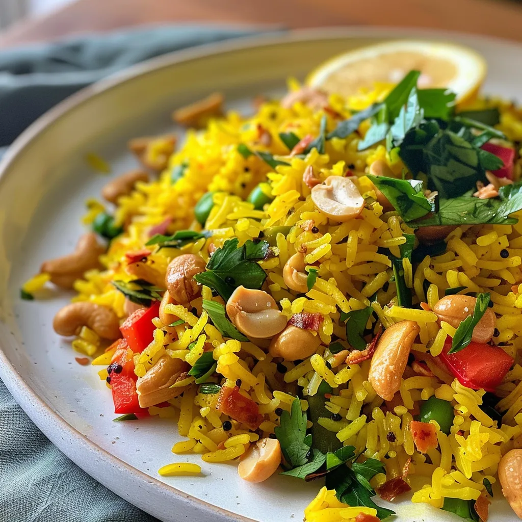 Riz au Citron et Curcuma