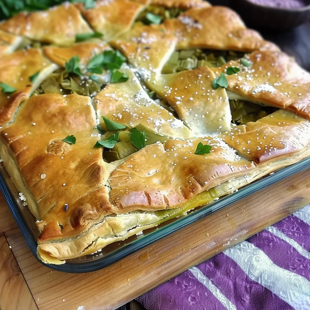 Tourte croate aux blettes, Soparnik