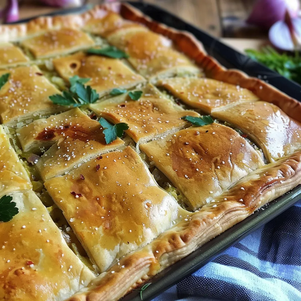 Tourte aux Épinards à la Provençale