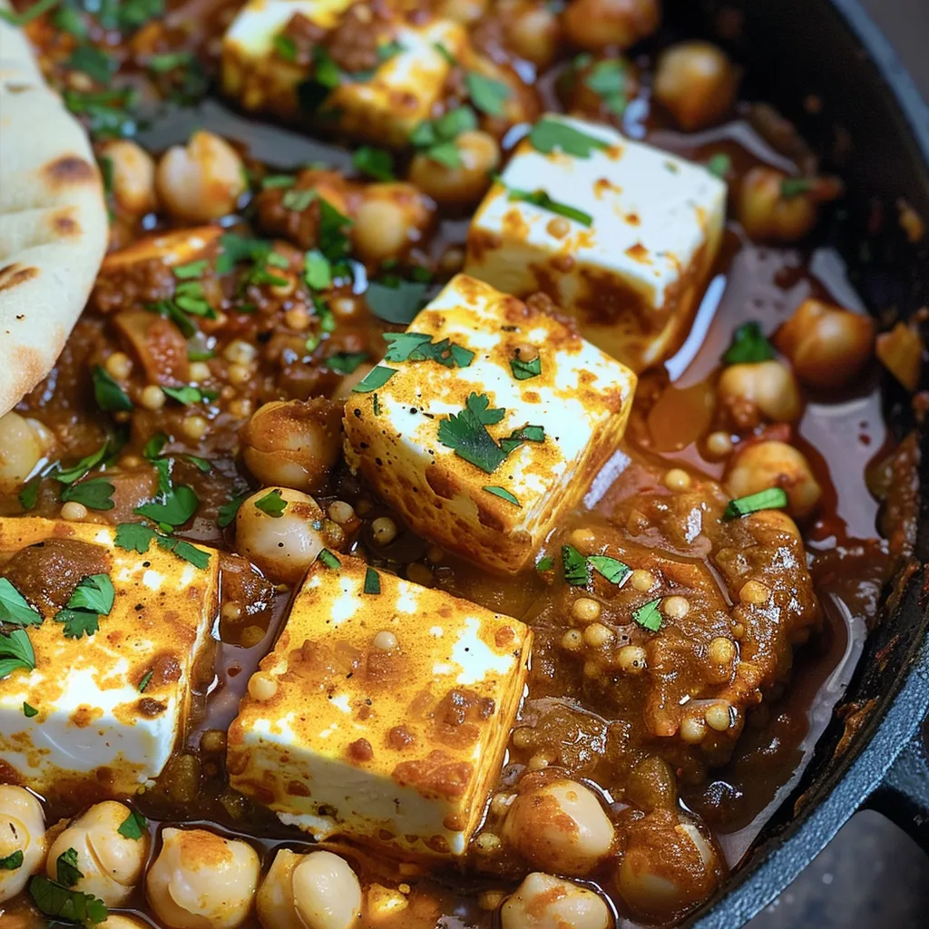 Feta au Four Façon Curry