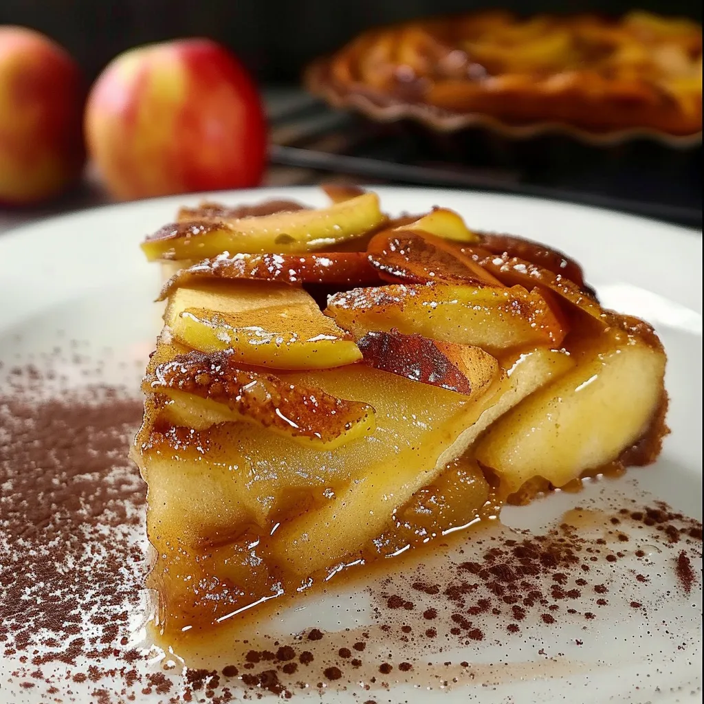 Gâteau Fondant Pommes Cannelle