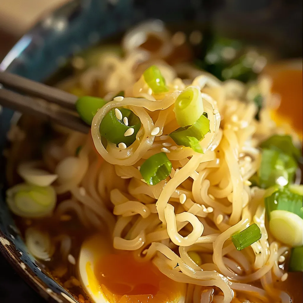 Nouilles crémeuses aux carottes, curry et fromage frais - Plat simple
