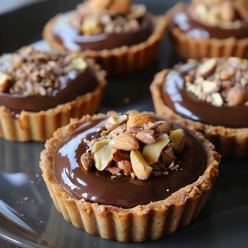 Mini-tartes Florentines : Un Dessert Chic et Gourmand