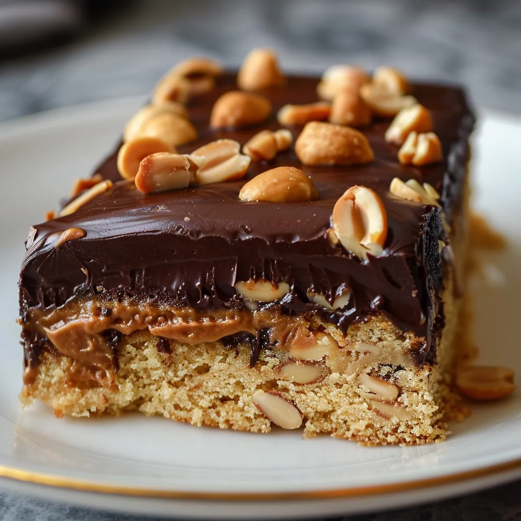 Délicieux Cake chocolat et cacahuète