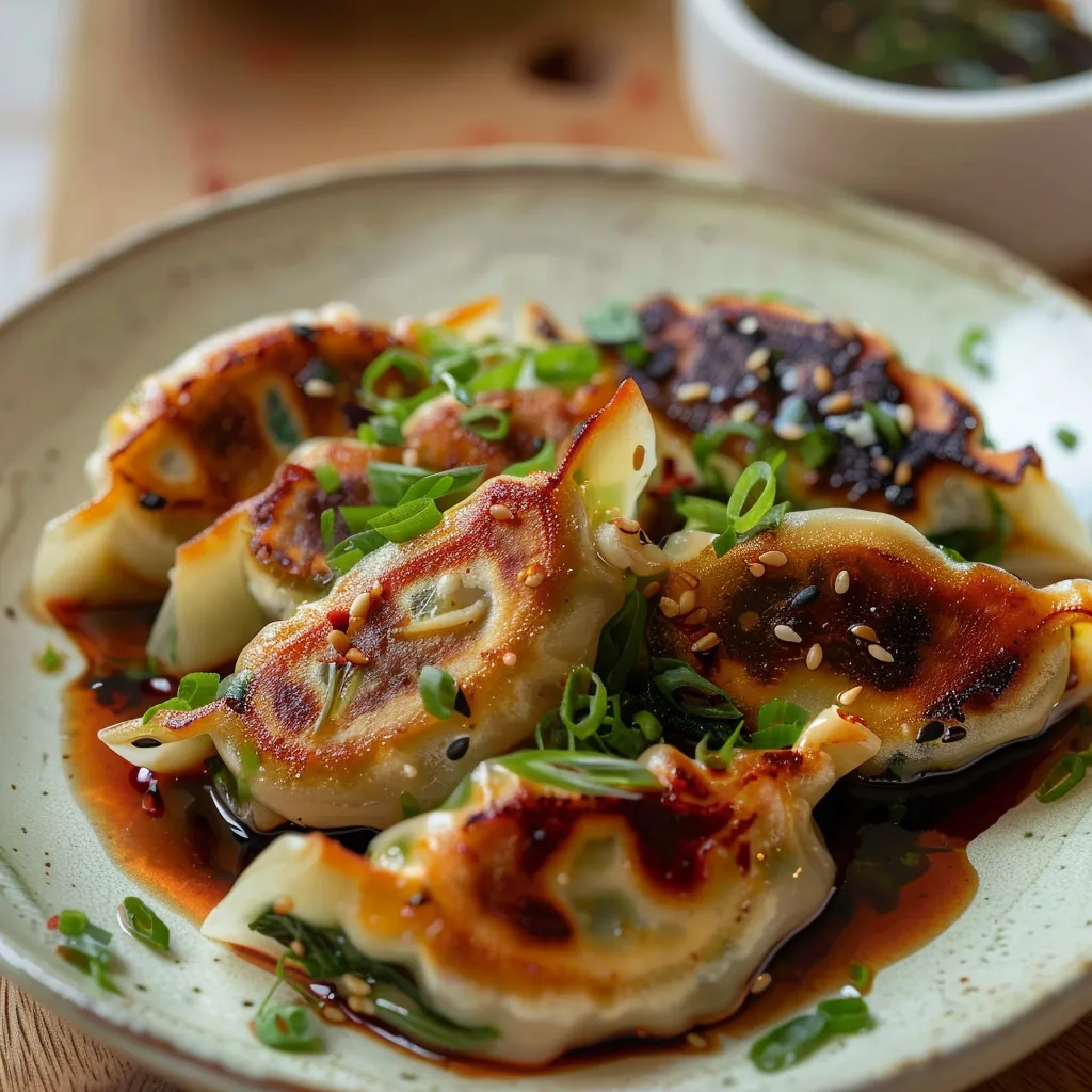Gyoza aux légumes - Un plat asiatique végétarien