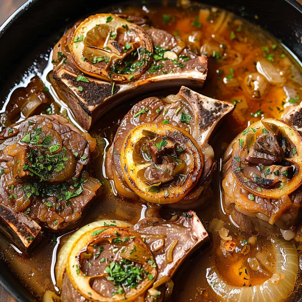 Osso buco saveurs méditerranéennes