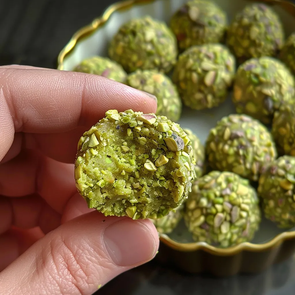 Délicieux Brigadeiros Pistaches