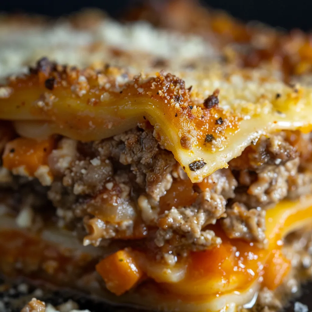 Recette facile : Lasagne de ravioles à la bolognaise