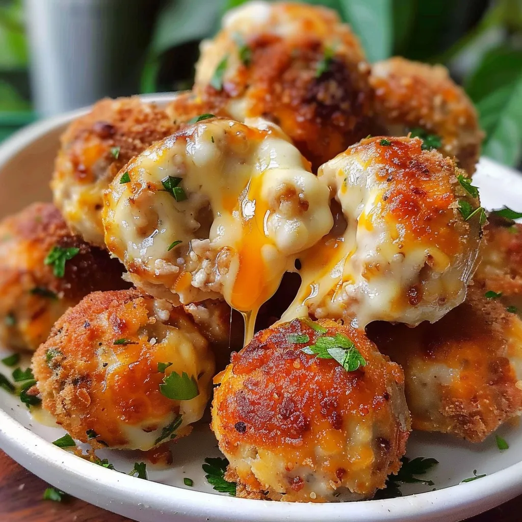 Boulettes Poulet Fromage