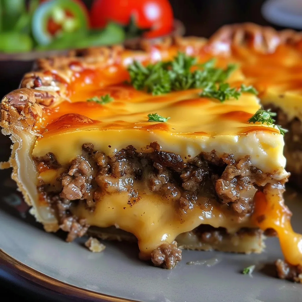 Cheeseburger Tarte Gourmande à la Pioneer Woman