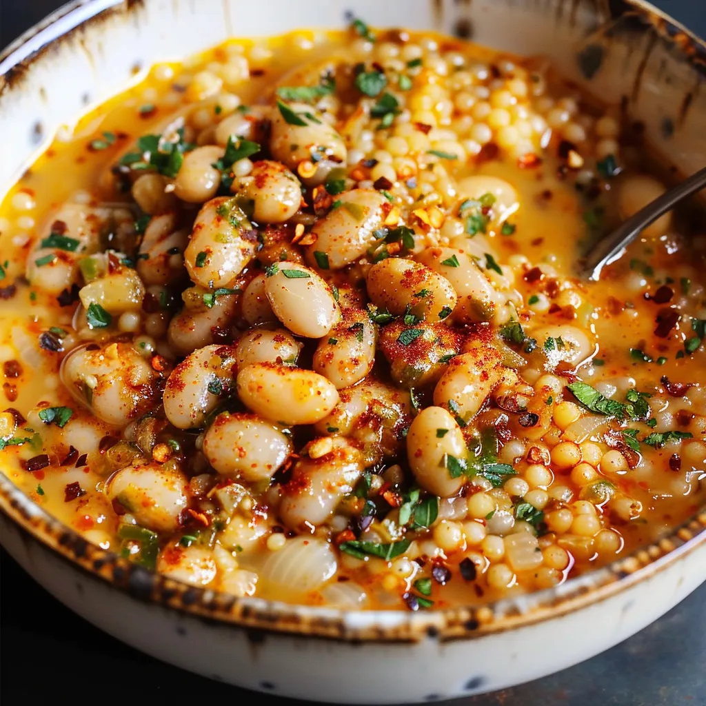 Haricots Fumés et Couscous