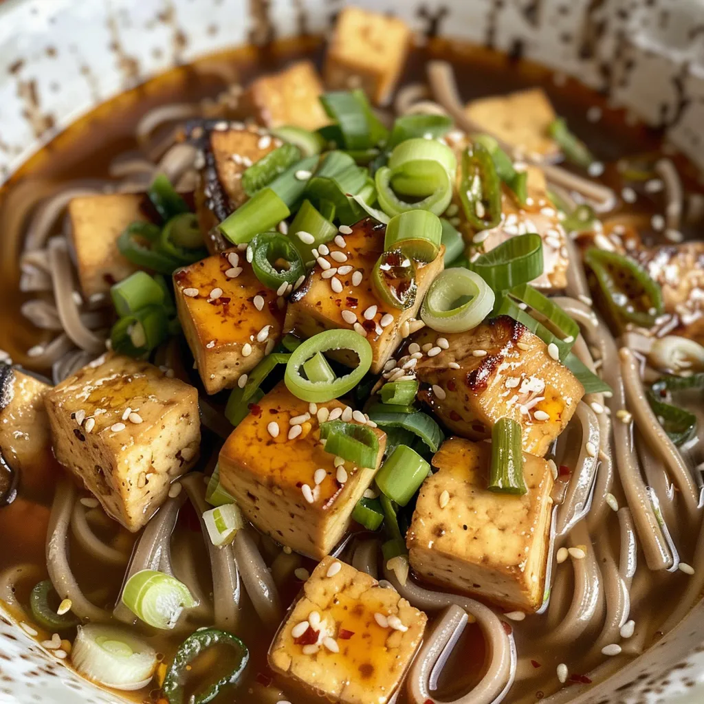 Nouilles Soba Miso Sésame