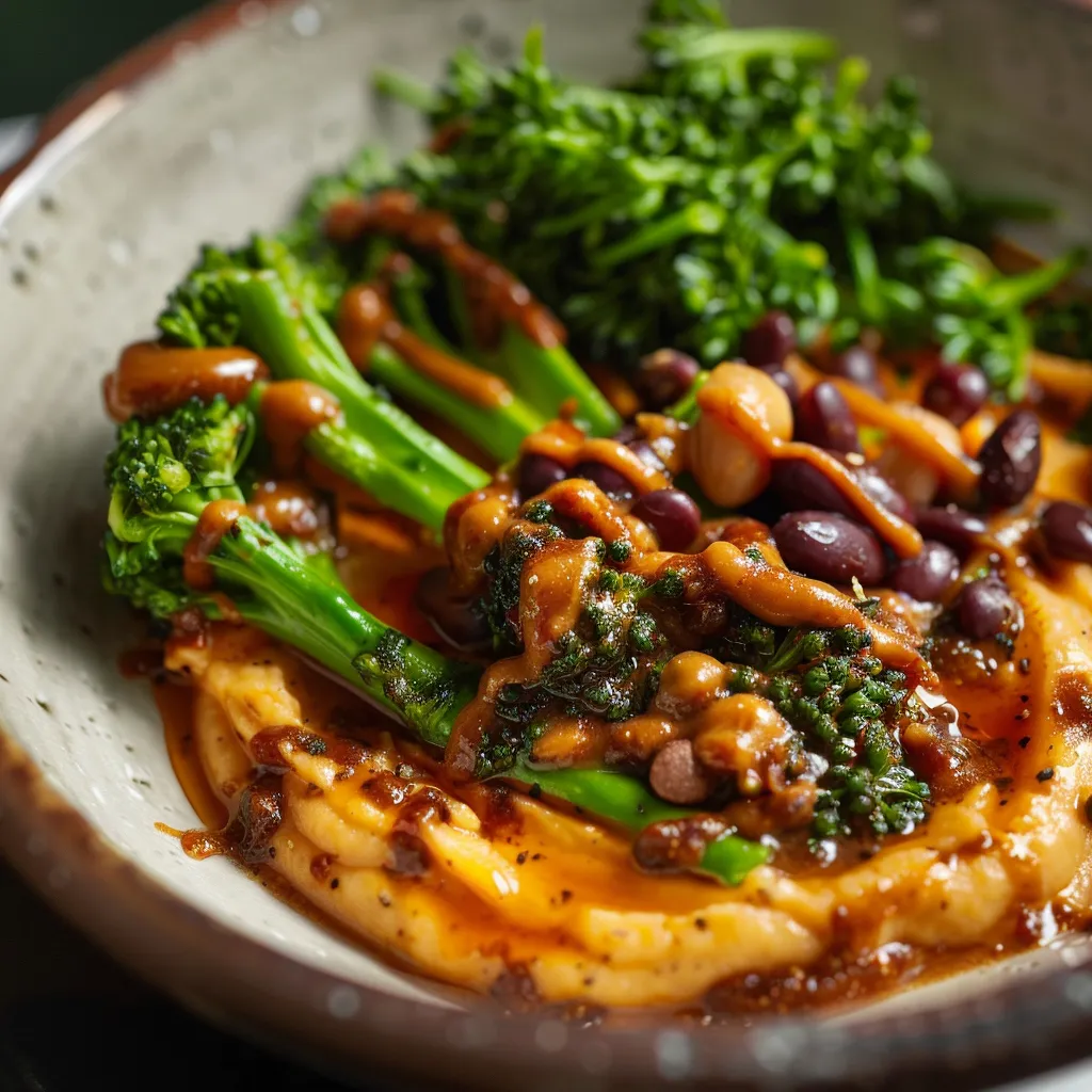 Bol Miso Patate Douce et Haricots Épicés