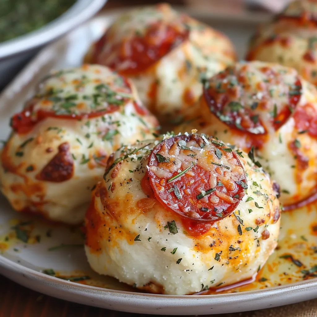 Bombes de Pizza Délicieuses
