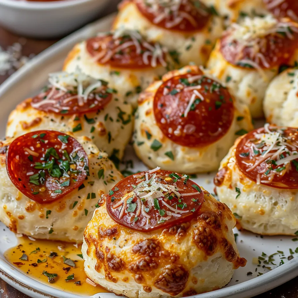 Bombes de Pizza : Un Apéritif Irrésistible